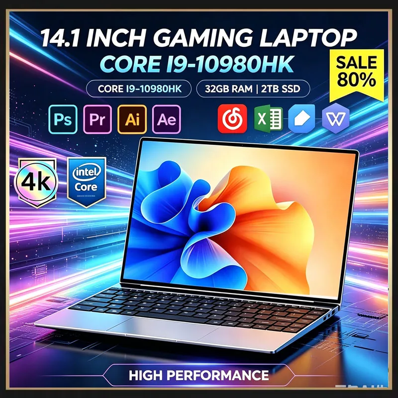 Ddr4 Laptop Ram - Bardzo cienki laptop 14,1 cala, procesor