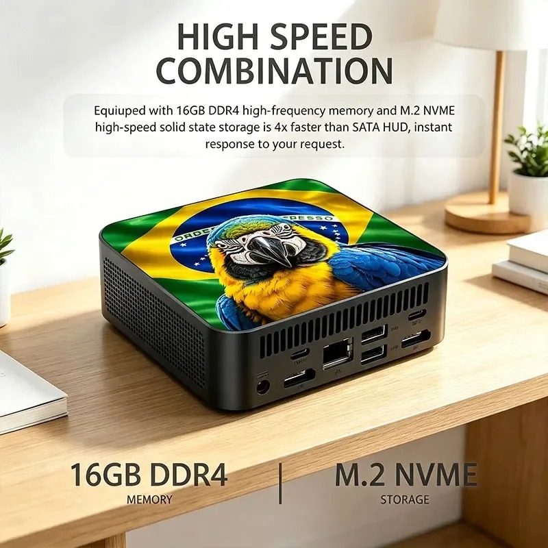 Nowy, mocny mini komputer PC I – Ddr4 16Gb recenzja i cena