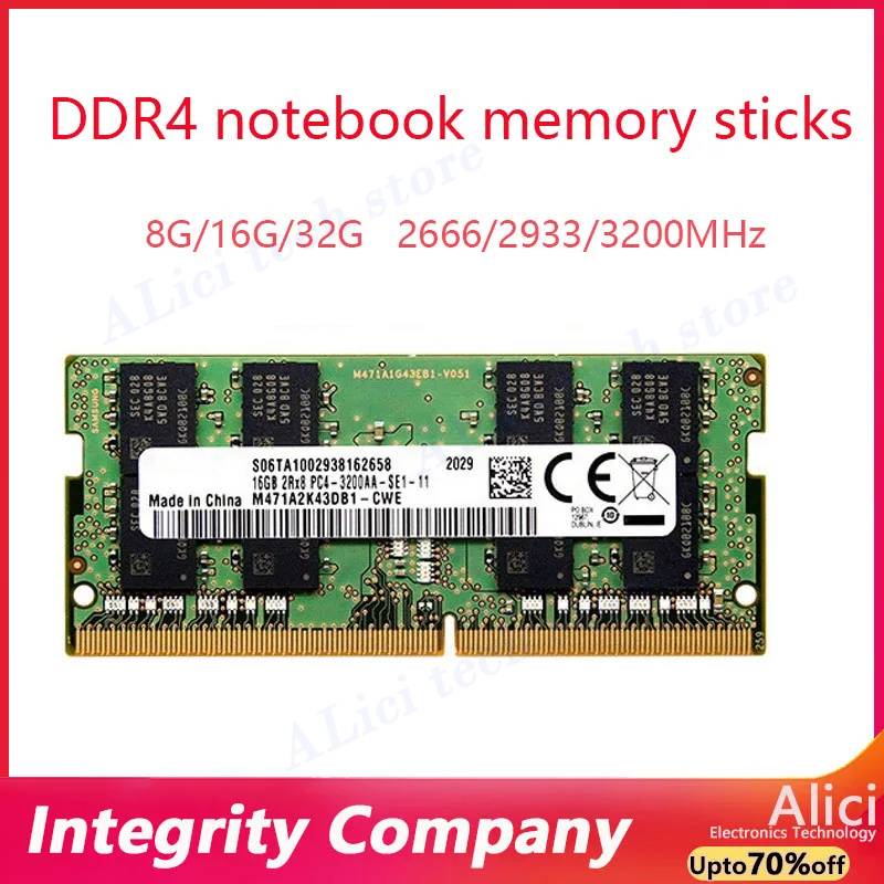 Dla pamięci notebooka Samsung  – Ddr4 3200Mhz recenzja i cena