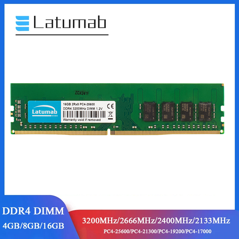Latumab RAM DDR4 Desktop Memor – Ddr4 3200 16Gb recenzja i cena