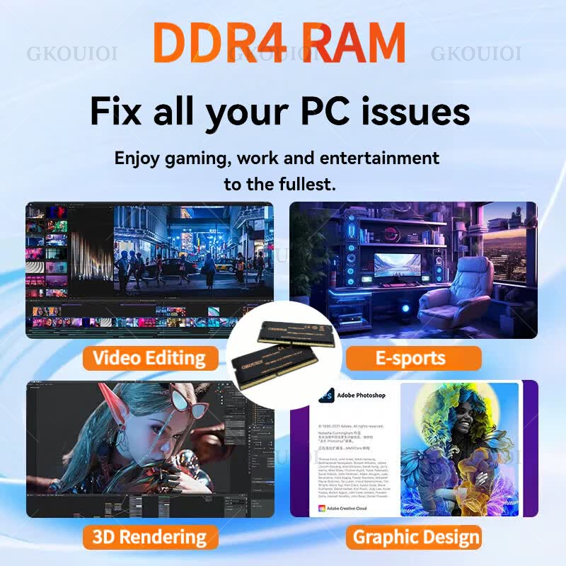 Pamięć RAM GKOUIOI DDR4 4GB 8G – Sodimm Ddr4 recenzja i cena