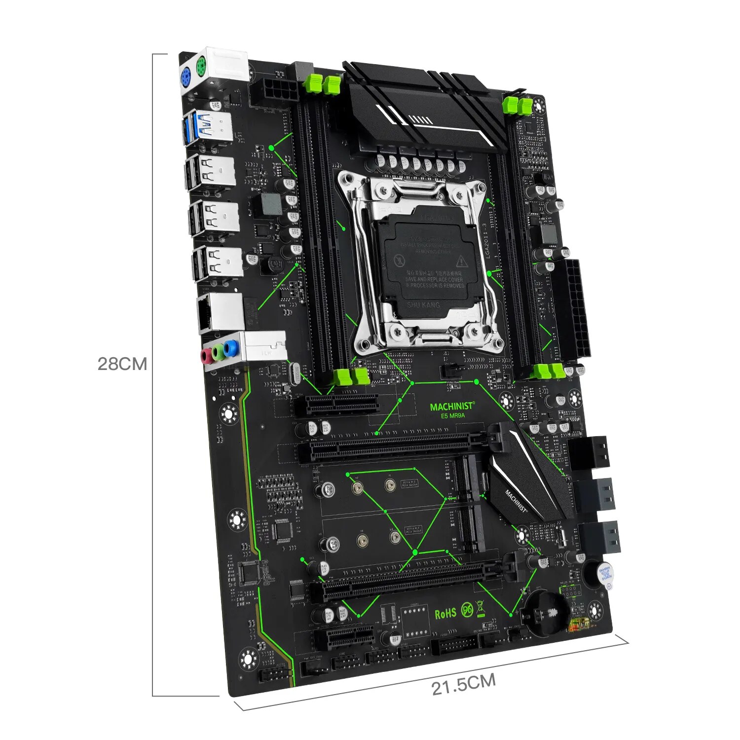 Płyta główna MACHINIST E5 MR9A – Server Memory Ddr4 recenzja i cena