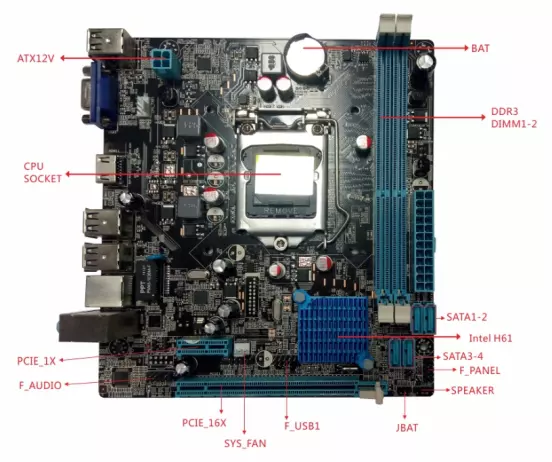 Płyta główna H61 ATX, obsługa  – Ddr3 Ram recenzja i cena