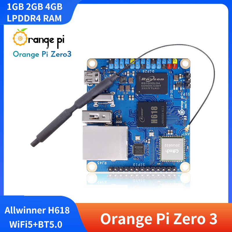 Orange Pi Zero 3 1G 1.5G 2G 4G – Ram Memory Module recenzja i cena