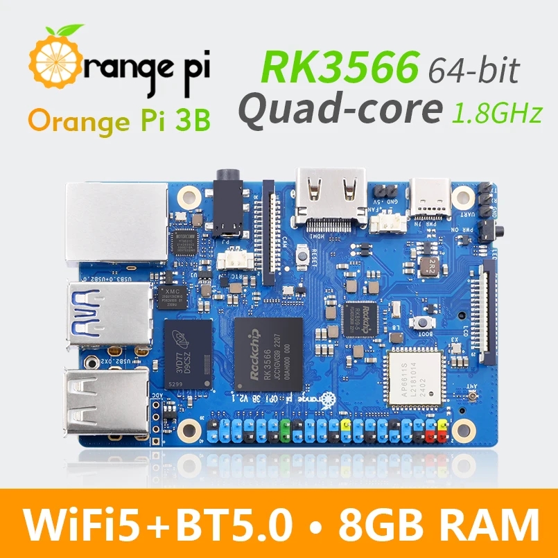 Pomarańczowy Pi 3B 8GB 4GB 2GB – Ram Memory Module recenzja i cena