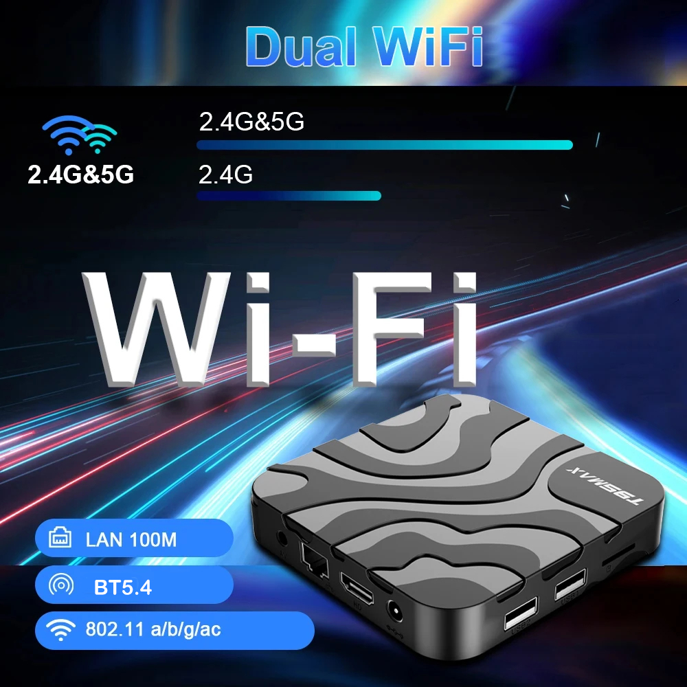 Android16 Smart TV Box T95Max  – Ddr3 8Gb recenzja i cena