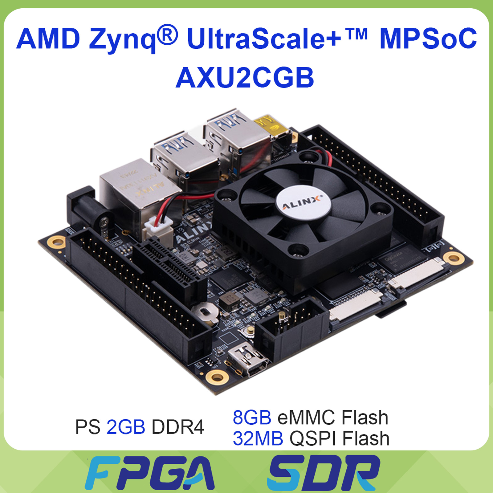 Płytka ALINX AXU2CGB AMD Zynq  – Ddr4 8Gb recenzja i cena