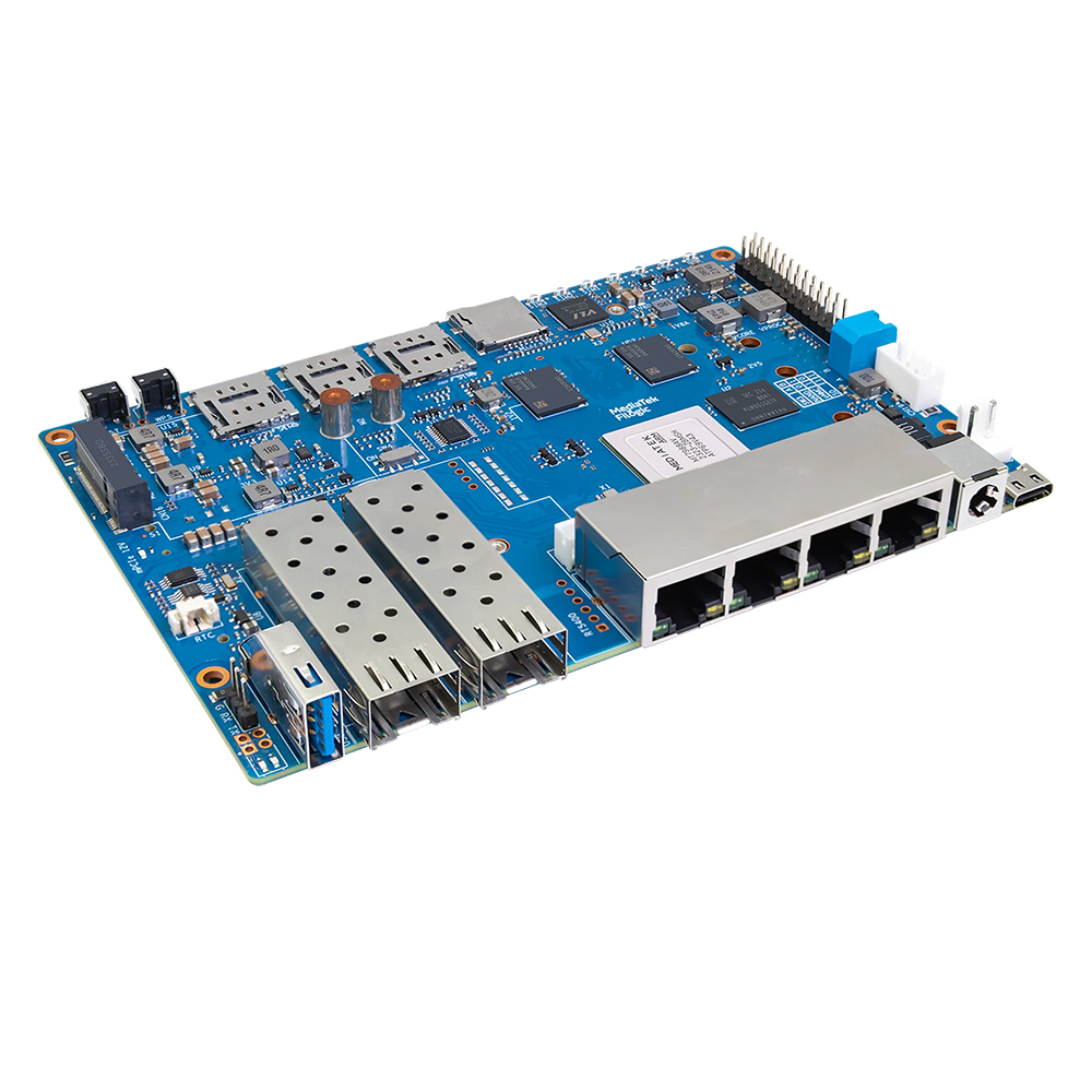 Banana Pi BPI-R4 MediaTek MT79 – Ddr4 8Gb recenzja i cena
