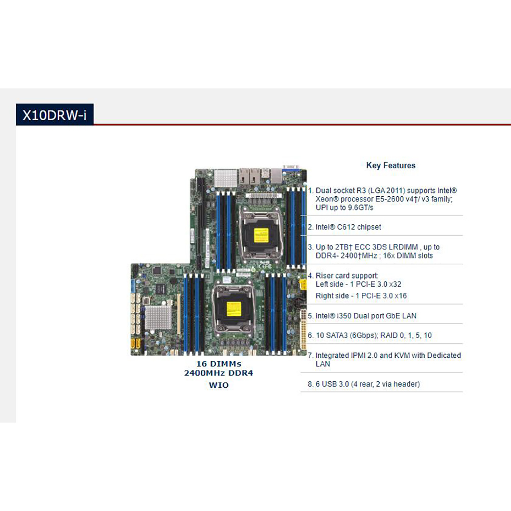 Płyta główna C612 2011 E5-2600 – Ddr4 2400Mhz recenzja i cena