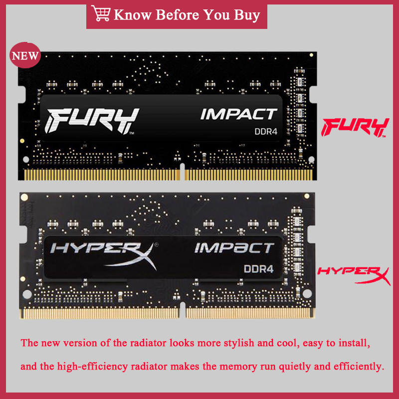 DDR4 FURY Impact RAM 16GB 8GB  – Sodimm Ddr4 recenzja i cena